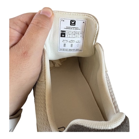 VEJA SHOES SDU REC ALVEOMESH NATURAL_CALI NATURAL CALIFORNIA size US5 EU36 - Picture 11 of 11